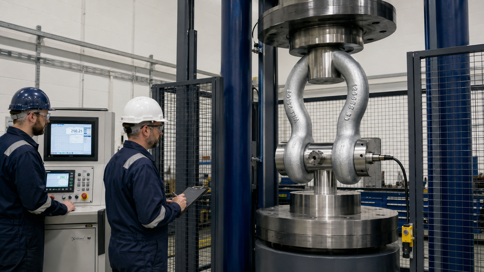 Witnessed Offshore Load Cell Calibration